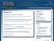Tablet Screenshot of fkn-systems.de